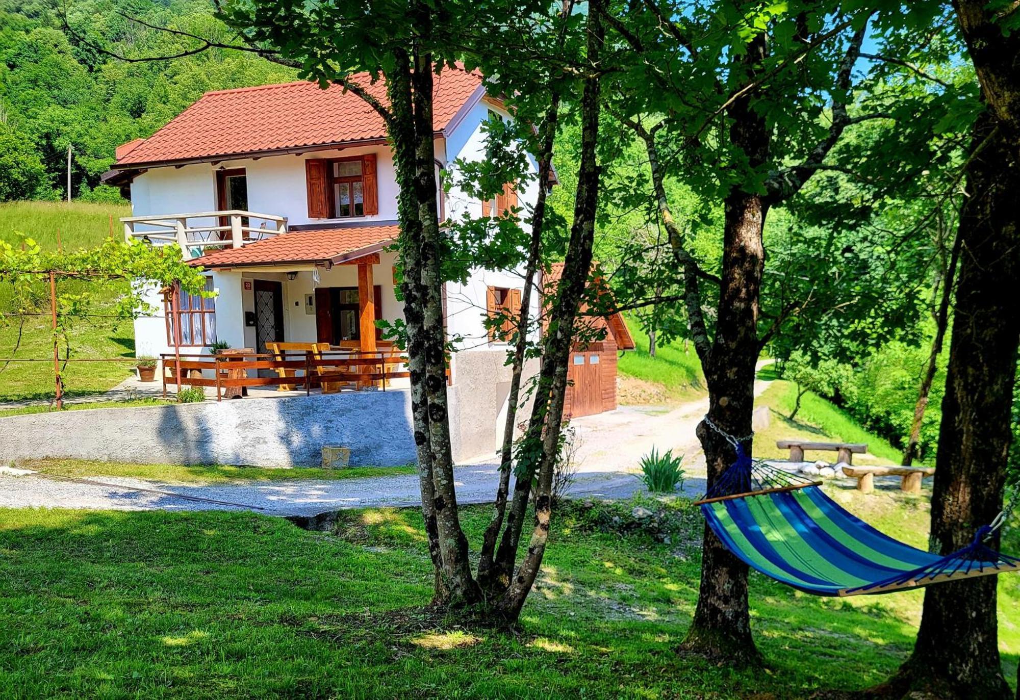 Cukova Bajta Villa Most na Soči Dış mekan fotoğraf
