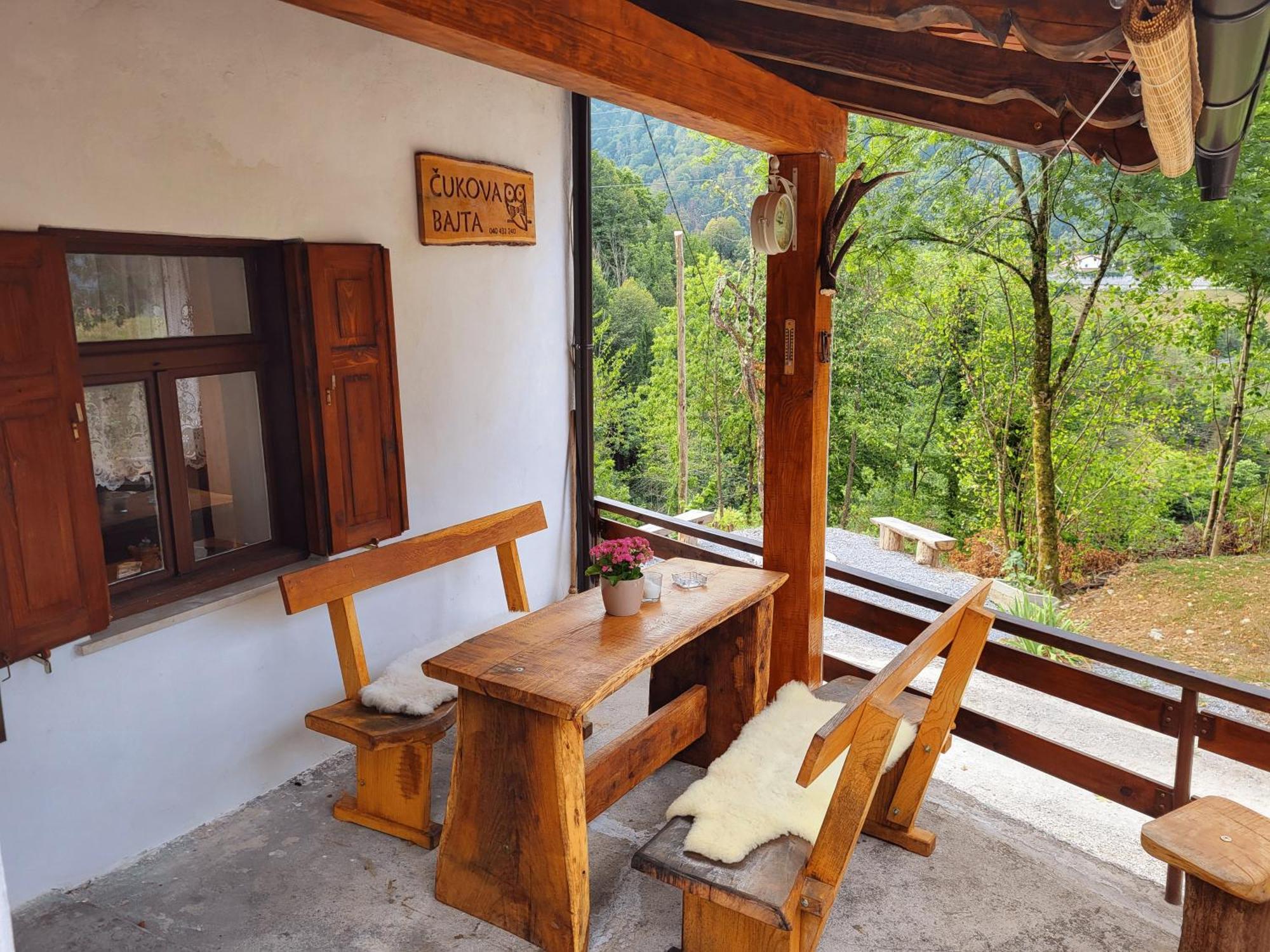 Cukova Bajta Villa Most na Soči Dış mekan fotoğraf